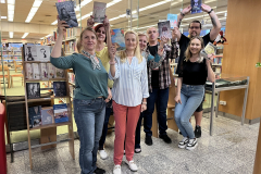 Somogyi-könyvtár Adminisztrációjának munkatársai