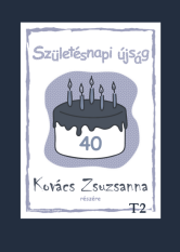 Születésnapi Újság 4.