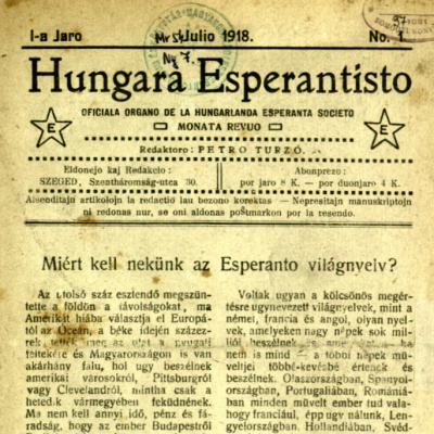Eszperantó gyűjtemény