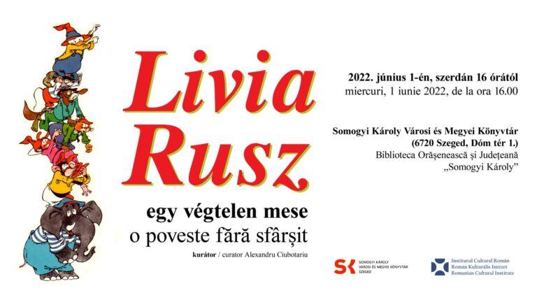Livia Rusz – egy végtelen mese/o poveste fără sfârșit – kiállításmegnyitó