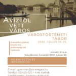 A víztől vett város – várostörténeti tábor