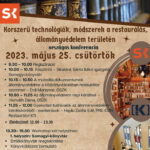 Korszerű technológiák, módszerek a restaurálás, állományvédelem területén – konferencia