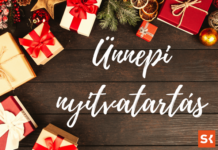 Ünnepi nyitvatartás