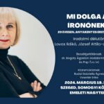 Írónő 20 évesen, anyaként és érett nőként