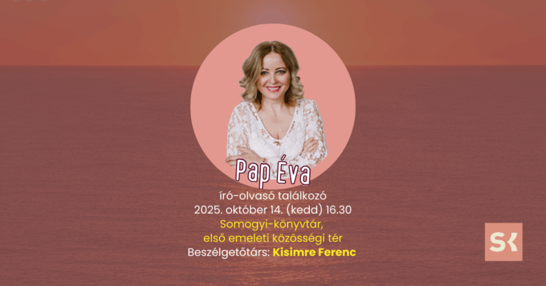 Író-olvasó találkozó Pap Évával Író-olvasó találkozó Pap Évával