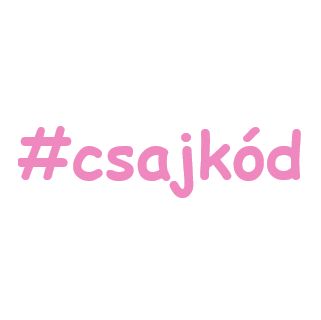 #csajkód