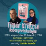 Timár Kriszta Könyvklubja a Somogyiban – Vendég: Zoltán Tamás