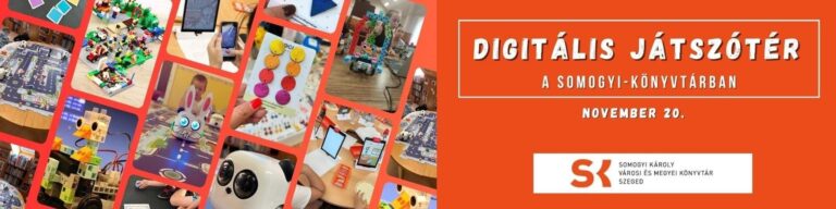 Digitális játszótér a könyvtárban – szakmai nap