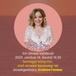 Író-olvasó találkozó Pap Évával