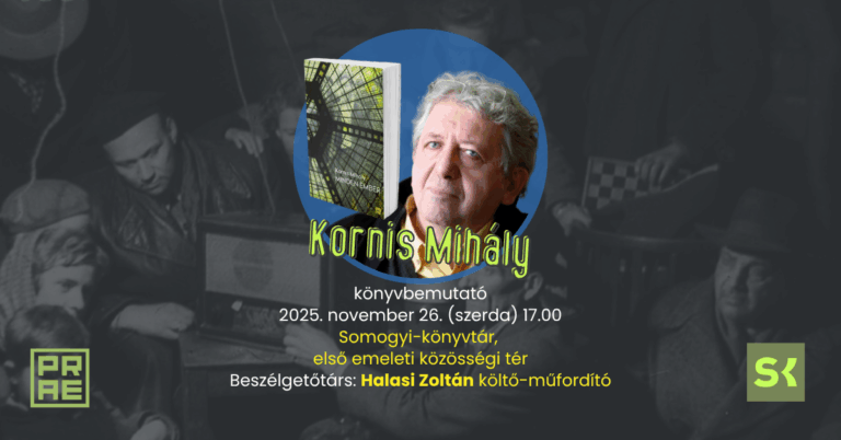 Kornis Mihály legújabb, Minden ember című történelmi regényének bemutatója