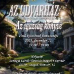 Andrea Weaver Az udvarház: Az igazság könyve című kötetének bemutatója