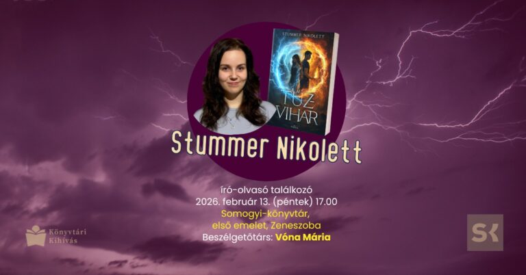 Stummer Nikolett: Tűzvihar ‒ író-olvasó találkozó