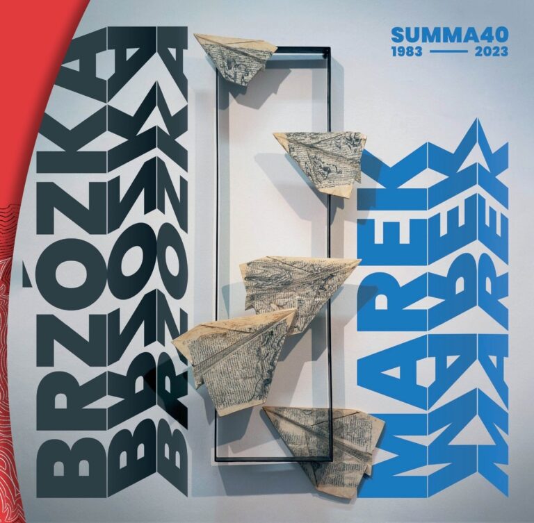 SUMMA 40 – Brzózka Marek szobrászművész kiállítás & kiadványbemutató