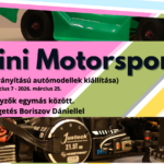 Mini Motorsport – Rádióirányítású autómodellek kiállításának megnyitója a Somogyi-könyvtárban