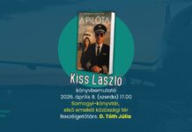 Kiss László A pilóta című regényének szegedi bemutatója