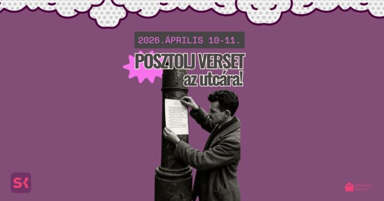 Posztolj verset az utcára a magyar költészet napján!