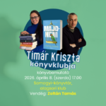 Timár Kriszta Könyvklubja a Somogyiban – Vendég: Zoltán Tamás