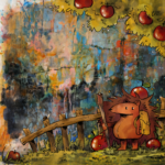 Fiatal képzőművészek a Somogyi-könyvtárban: Dinók Nóra és Pajor Tímea kiállításának megnyitója