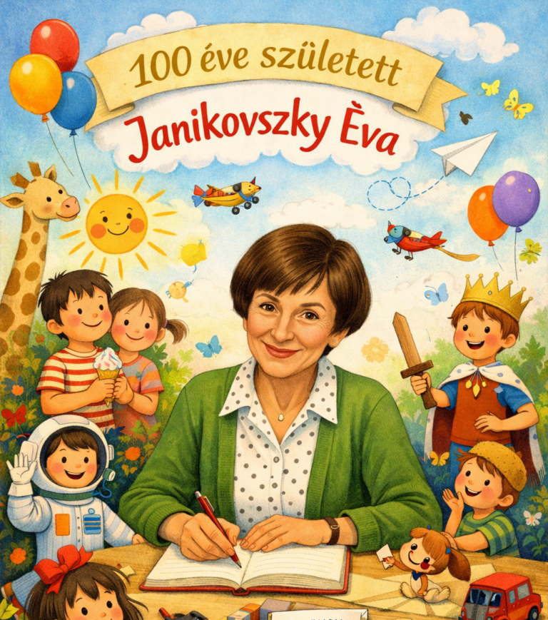 100 éve született Janikovszky Éva – Játék a Gyermekkönyvtárban