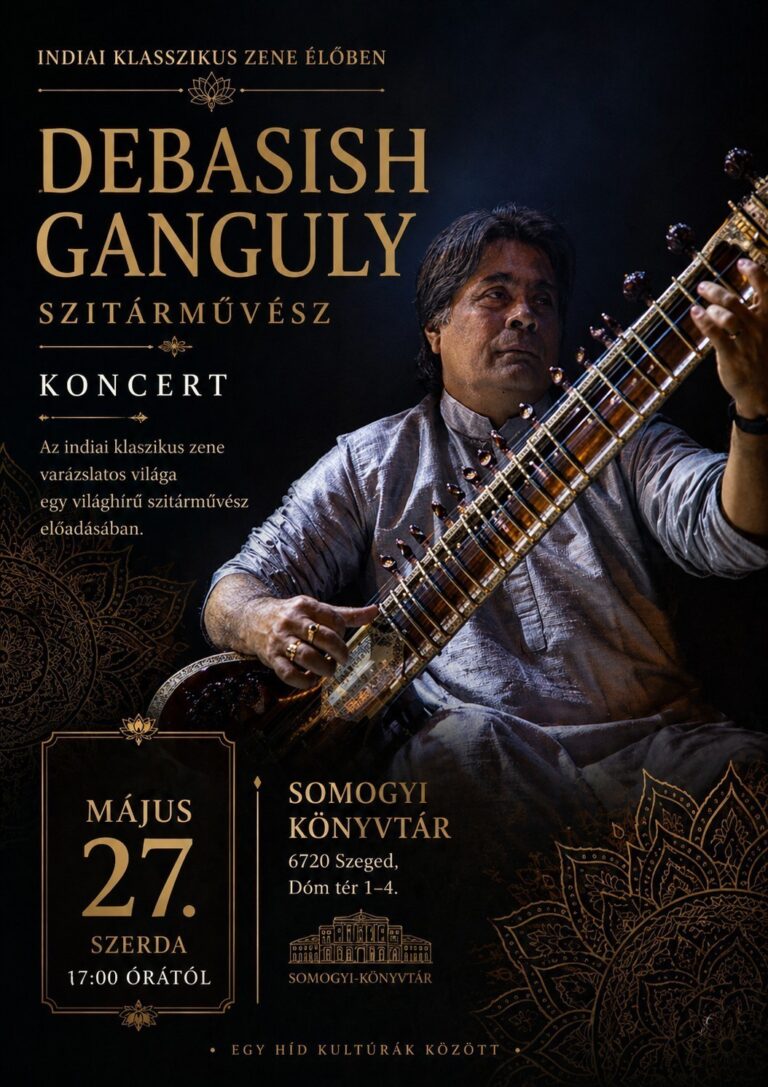 Indiai klasszikus zene élőben – Debasish Ganguly szitárművész koncertje