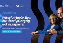 Könyvheti beszélgetés Péterfy-Novák Éva és Péterfy Gergely íróházaspárral