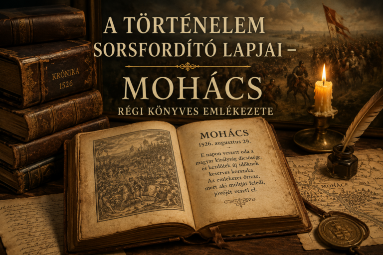 A történelem sorsfordító lapjai – Mohács régi könyves emlékezete – kiállítás