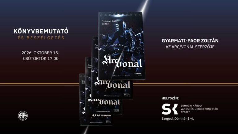 Gyarmati-Paor Zoltán: Arc/ vonal c. kötetének bemutatója